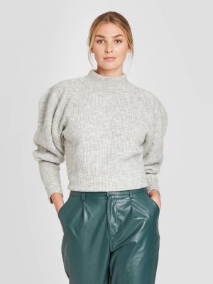 Women's Mock Turtleneck Pullover Sweater - Prologue™