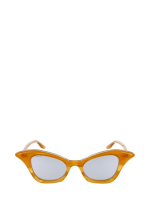 Gucci Eyewear Cat Eye Sunglasses