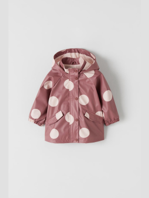 Polka Dot Raincoat