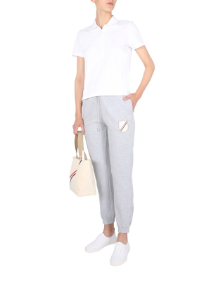 Thom Browne Patch Detail Drawstring Track Pants