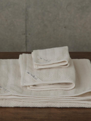 Herringbone Cotton Towels