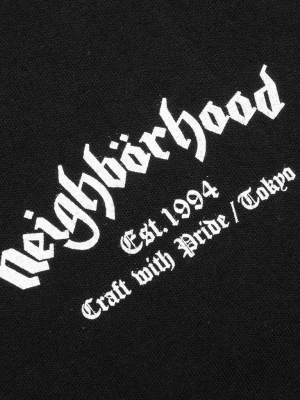 Neighborhood X Motor Head 2 L/s C-tee - Black