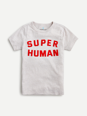 Kids' "super Human" T-shirt