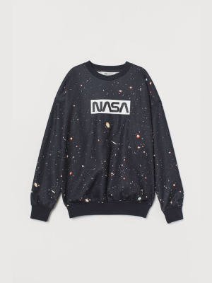 Printed Sweatshirt