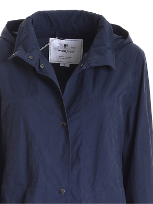 Woolrich Hooded Raincoat