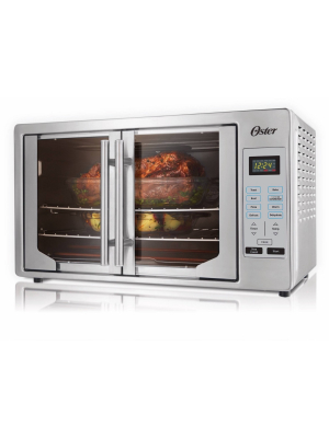 Oster French Door Digital Toaster Oven - Silver