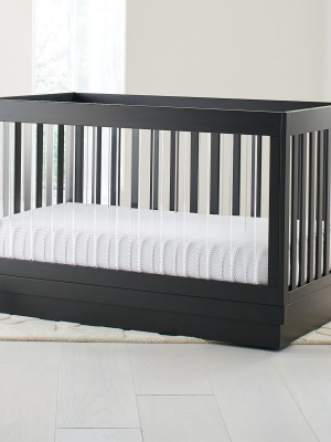 Babyletto Harlow Acrylic And Black 3-in-1 Convertible Crib