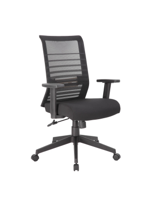 Mesh Task Chair Black - Boss Office Products