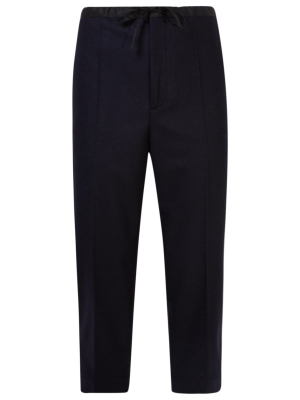 Jil Sander Drawstring Waist Straight-leg Pants