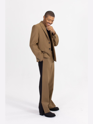 Brown Suit Jacket