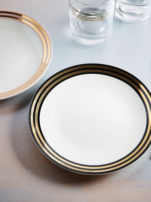 Fishs Eddy Gilded Side Plates