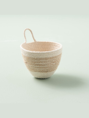 Jute Stripe Cotton Planter Holder