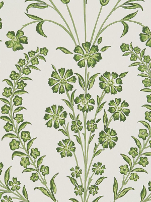 Chelwood Wallpaper In Green From The Ashdown Collection By Nina Campbell For Osborne & Little