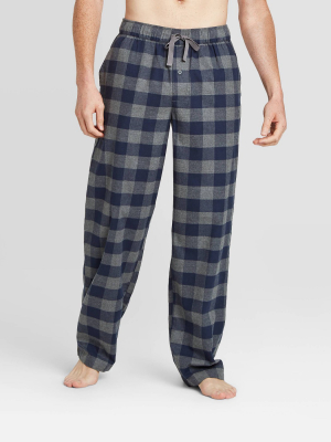 Men's Plaid Flannel Pajama Pants - Goodfellow & Co™ Gray