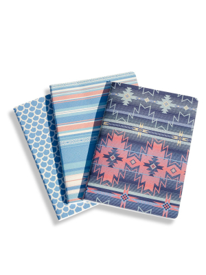 Printed Notebook 3 Pack - Multi