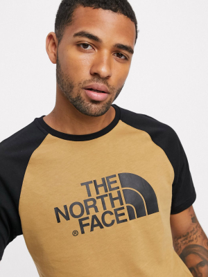 The North Face Raglan Easy T-shirt In Brown