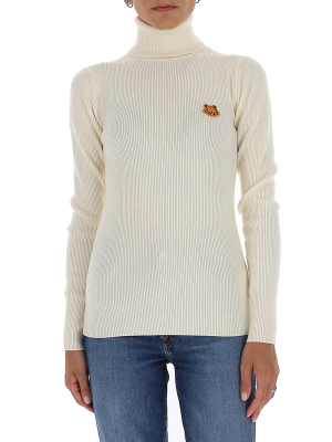 Kenzo Tiger Crest Roll-neck Jumper