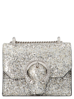 Jimmy Choo Paris Glittered Mini Crossbody Bag