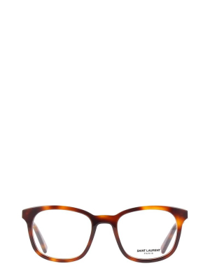 Saint Laurent Eyewear Square Frame Glasses