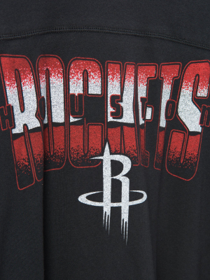 Women's Rockets Courtside Cropped Tee