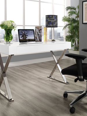 Stella Silver Office Desk