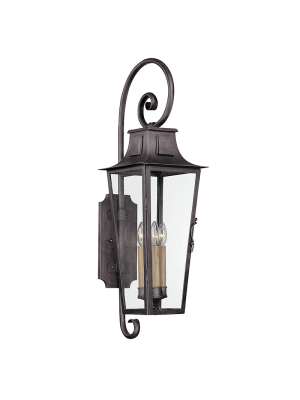 Parisian Square Wall Lantern Large By Troy Lighting