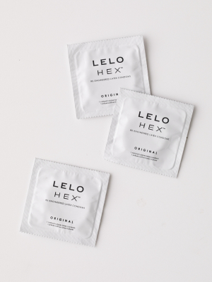 Lelo Hex Condom 3-pack