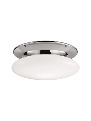 Irvington Led Flush Mount Polished Chrome