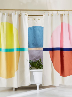 Quiet Town Arco Shower Curtain