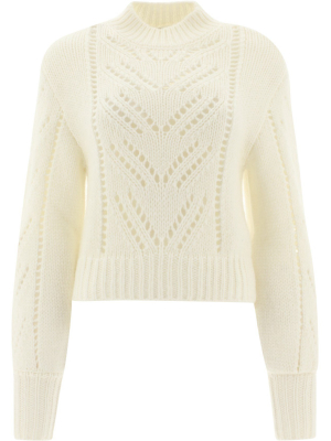 Redvalentino High Neck Knit Jumper