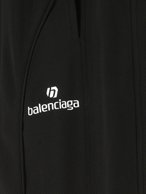 Balenciaga Logo Print Jogger Pants