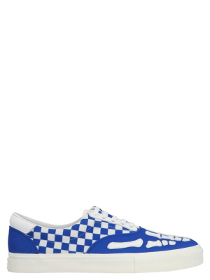 Amiri Checkered Skeleton Sneakers