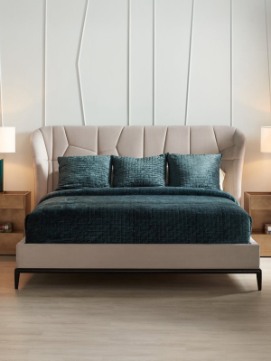 Vector Upholstered Bed