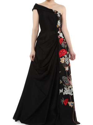 One Shoulder Gown