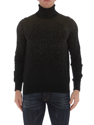 Alexander Mcqueen Lurex Turtleneck Jumper