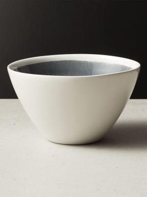 Mason Grey-white Stoneware Soup Bowl