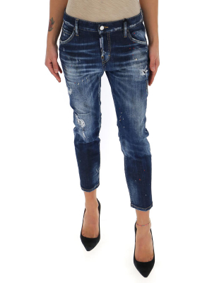 Dsquared2 Cool Girl Cropped Jeans