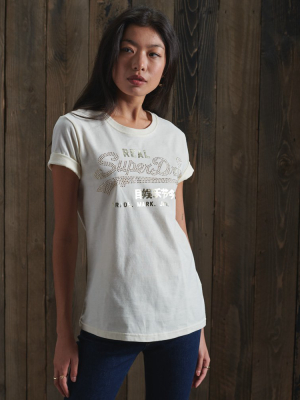 Vintage Logo Luster T-shirt