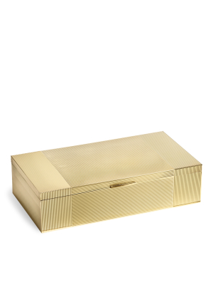 Luke Brass-plated Box