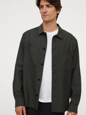 Regular Fit Shirt Jacket