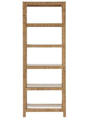 Alchemy Living Malibu Long Key Etagere - Brown