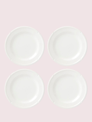 Tribeca Four-piece Tidbits Plate Set