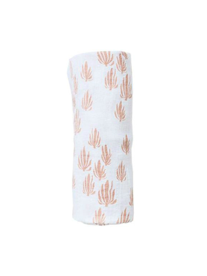 Lewis Pink Seaweed Swaddle