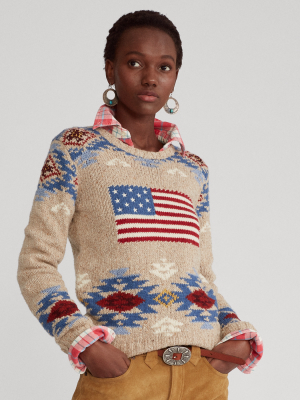 Flag Wool-blend Sweater