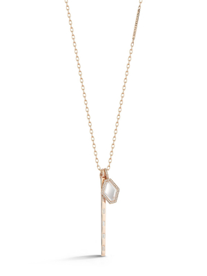 Ottoline And Bell Charm Necklace