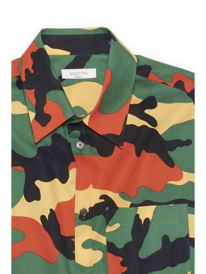 Valentino Camouflage Shirt