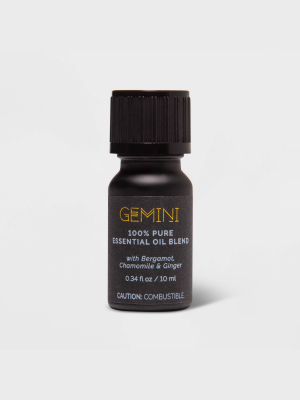 0.34 Fl Oz Zodiac Sign Blend Essential Oil - Project 62™