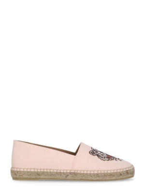 Kenzo Tiger Embroidered Flat Espadrilles