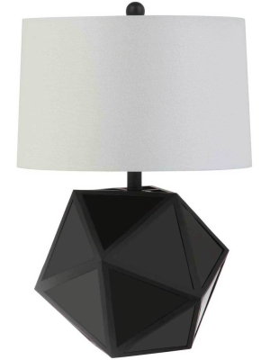 Brentley Table Lamp Black (set Of 2)