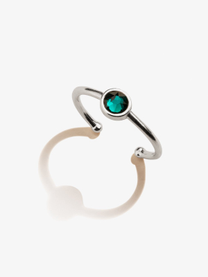 Emerald Birthstone Ring, May